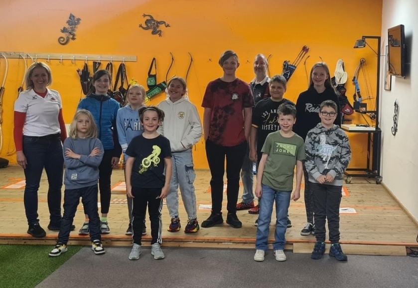 Erstes Bogensport-Kinderturnier in Lienz