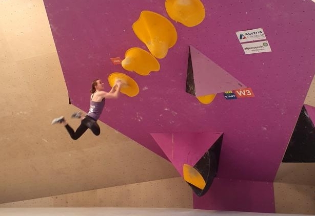  Bouldern: Lienzerin erklettert sich Vize-Staatsmeistertitel