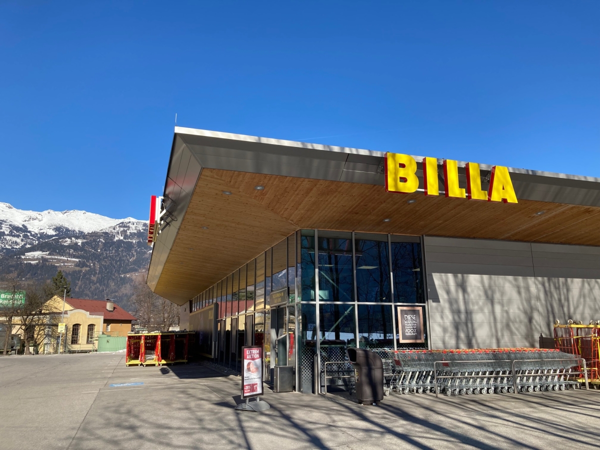 Billa-Markt in Lienz wird geschlossen