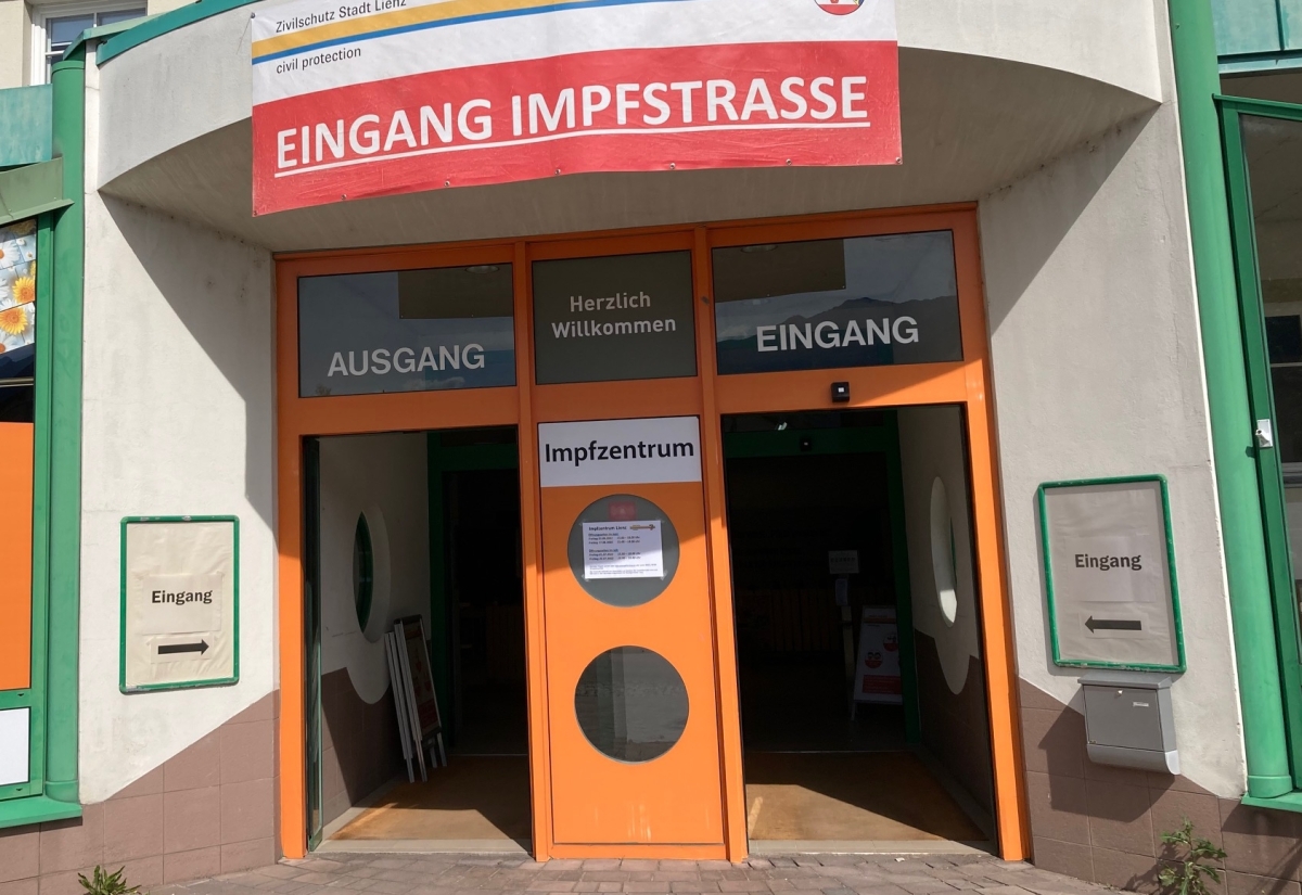 Impfzentrum Lienz nur noch im J&auml;nner offen