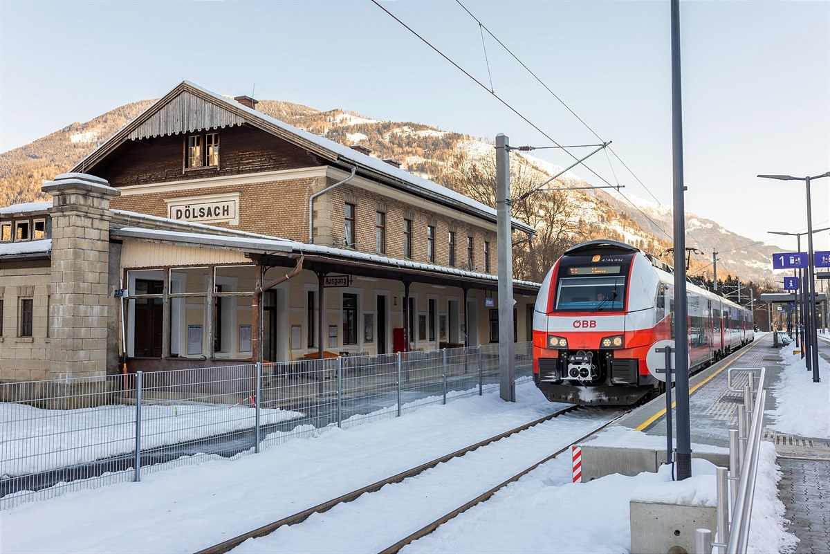 Modernisierung des Bahnhofes D&ouml;lsach abgeschlossen