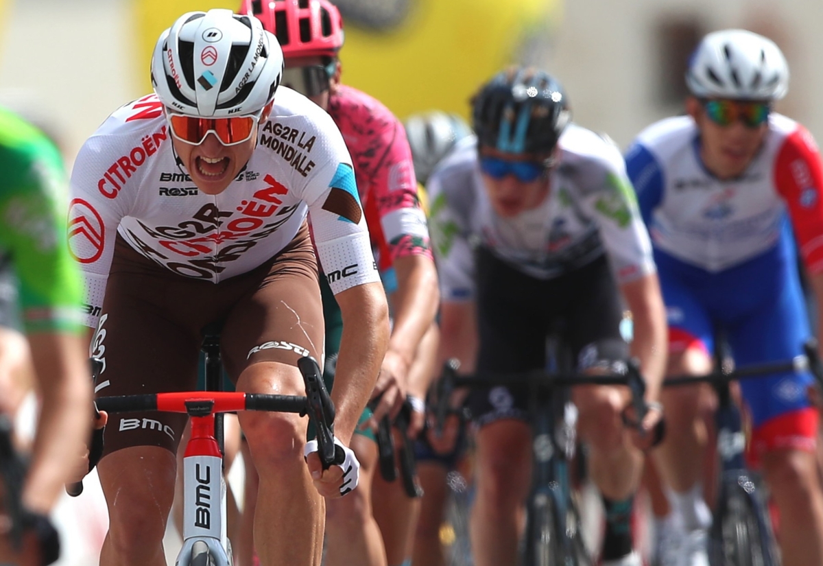 Felix Gall f&auml;hrt beim Giro in der Leader-Rolle