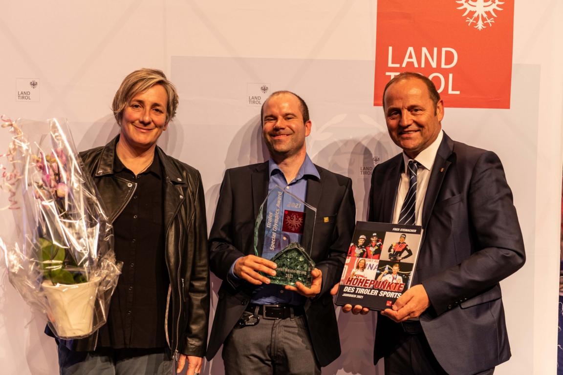 Special Olympics Award des Landes f&uuml;r geb&uuml;rtigen Osttiroler