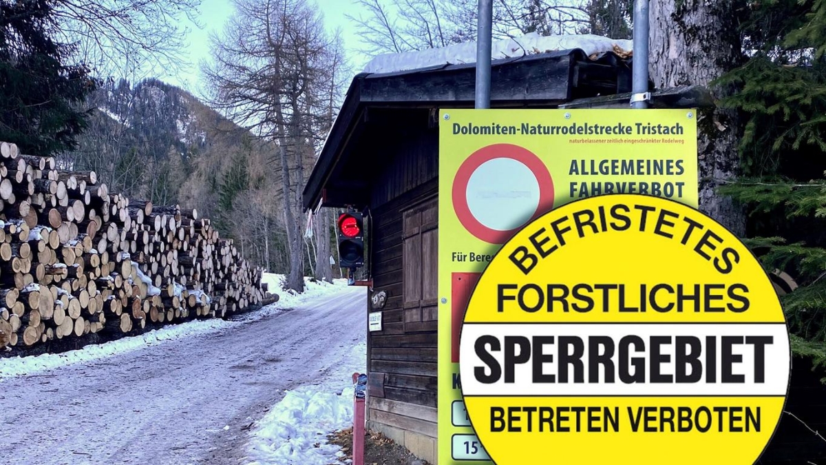 Tristach: Dolomitenstra&szlig;e ab Montag gesperrt