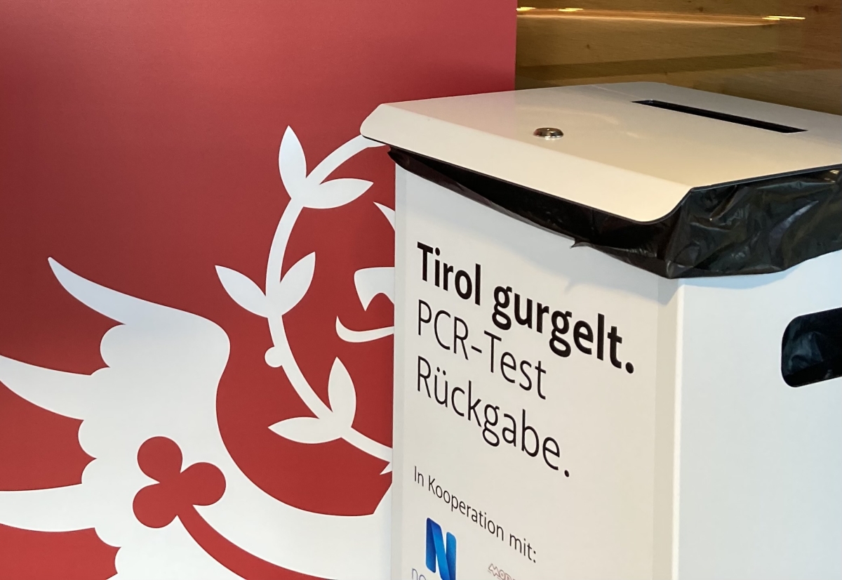 290.000 PCR-Gurgeltests in Tirol durchgef&uuml;hrt
