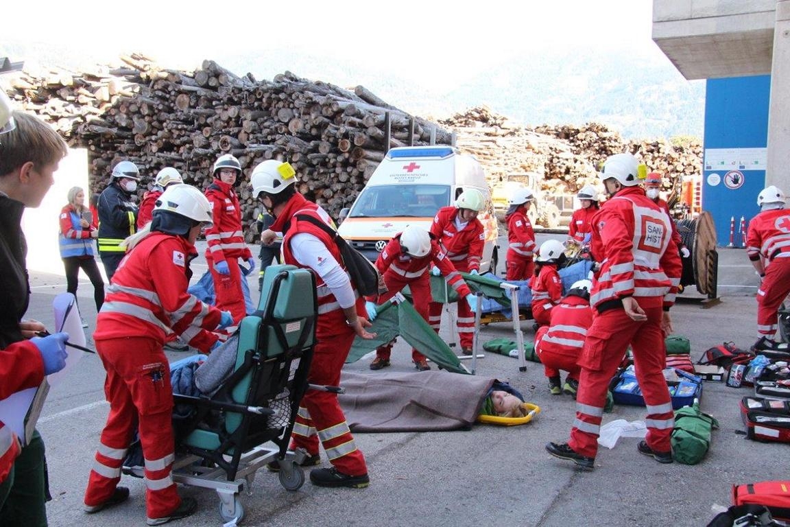 Erfolgreiche Einsatz&uuml;bung in Lienz