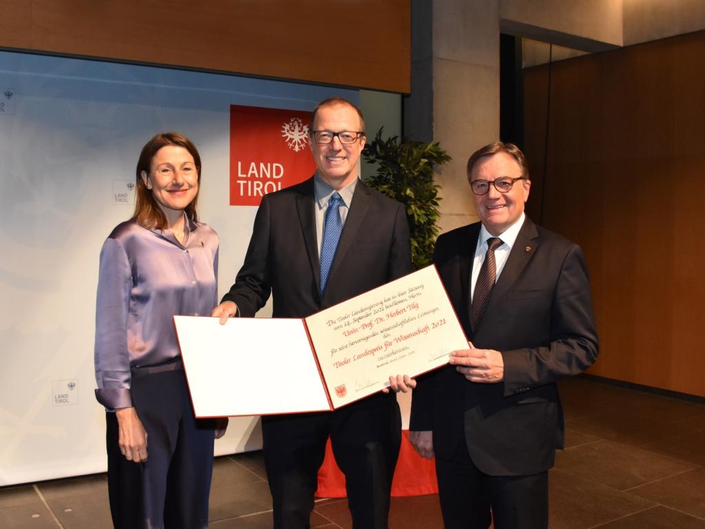 Landespreis f&uuml;r Wissenschaft wurde vergeben