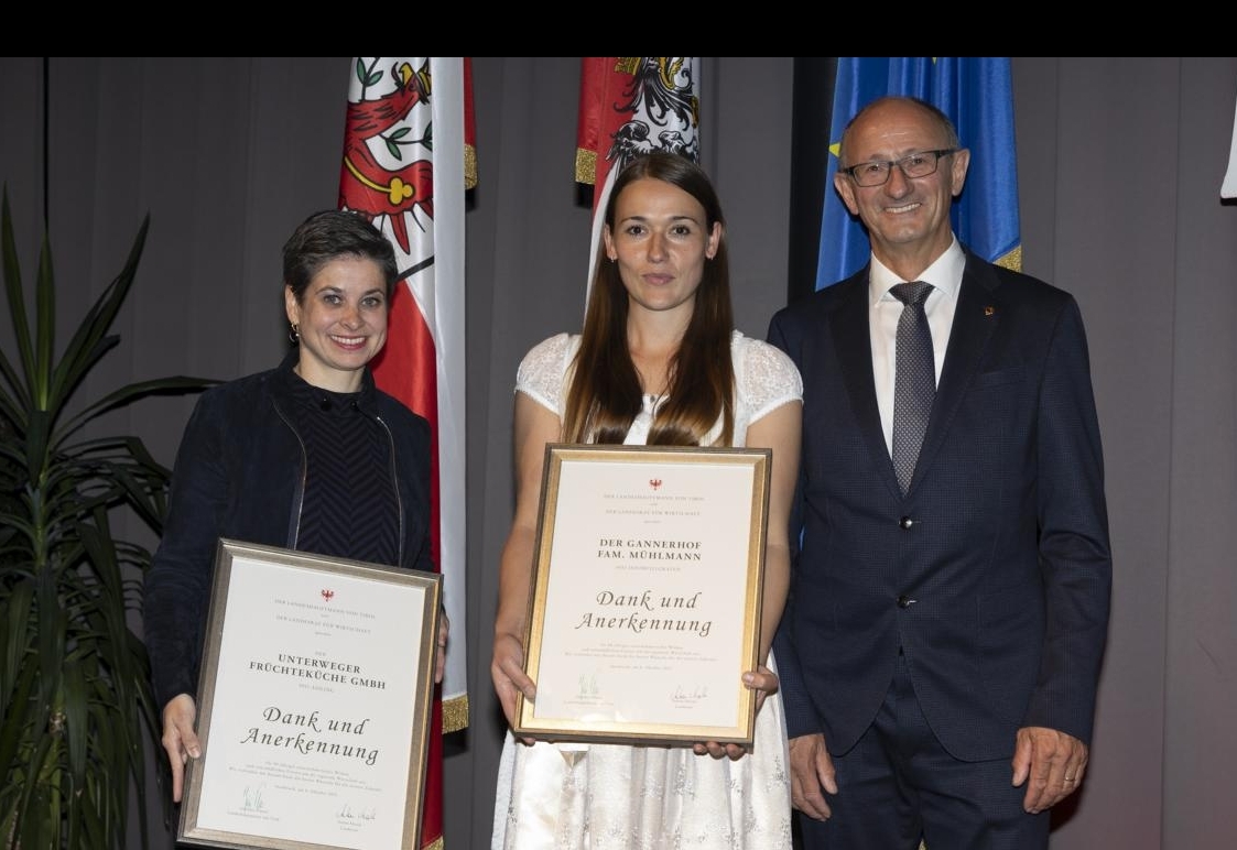 Zwei Osttiroler Traditionsbetriebe geehrt