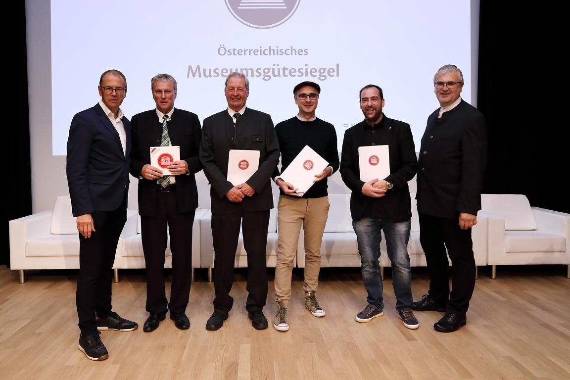Museums-G&uuml;tesiegel f&uuml;r Schloss Bruck und Museum Aguntum