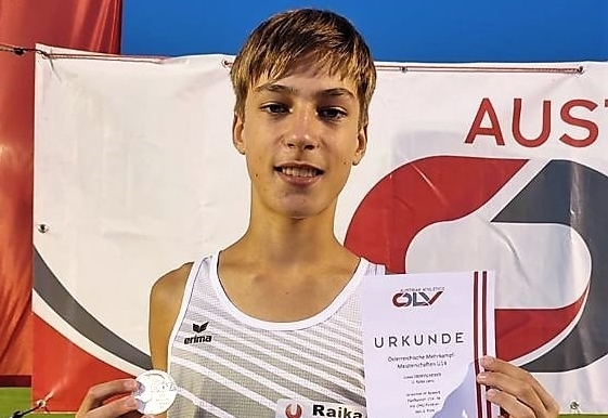 Leichtathletik-Talent der Union Lienz holt Silber