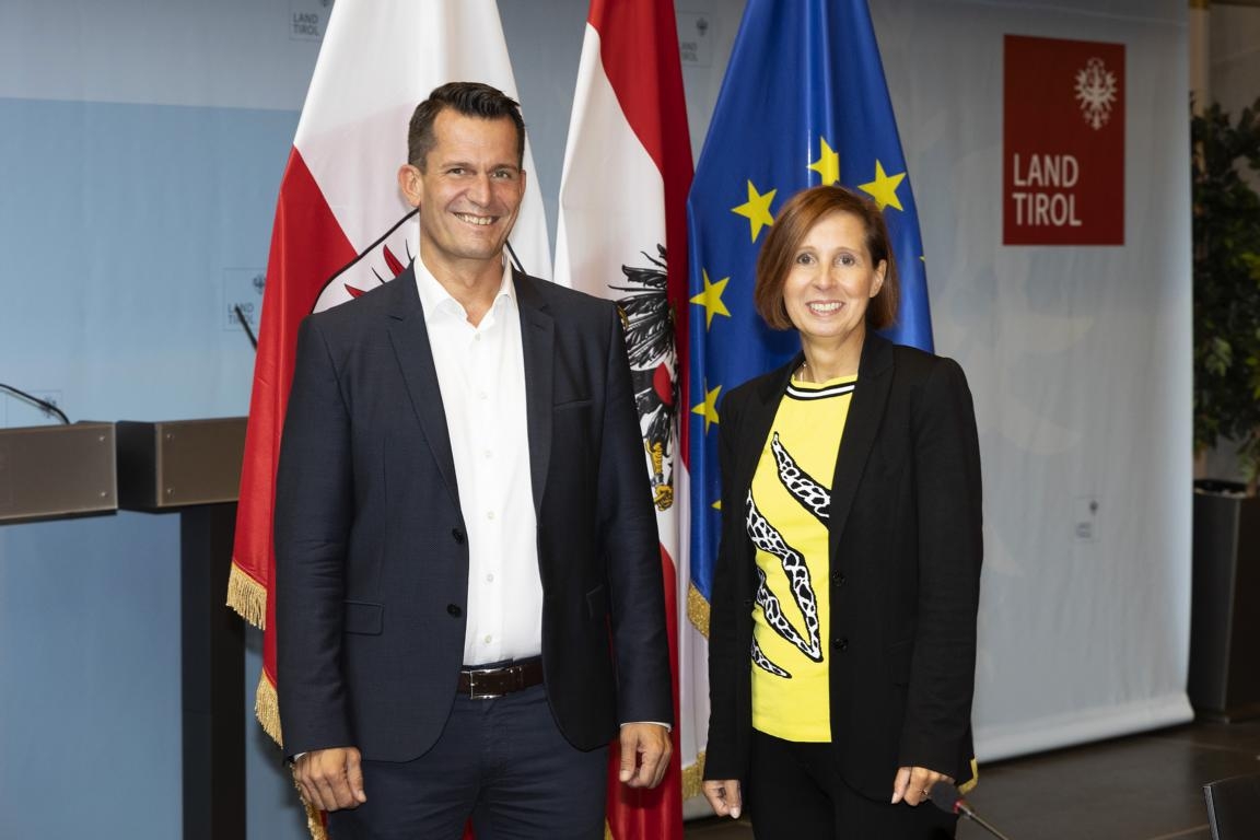 Sozialminister M&uuml;ckstein in Innsbruck