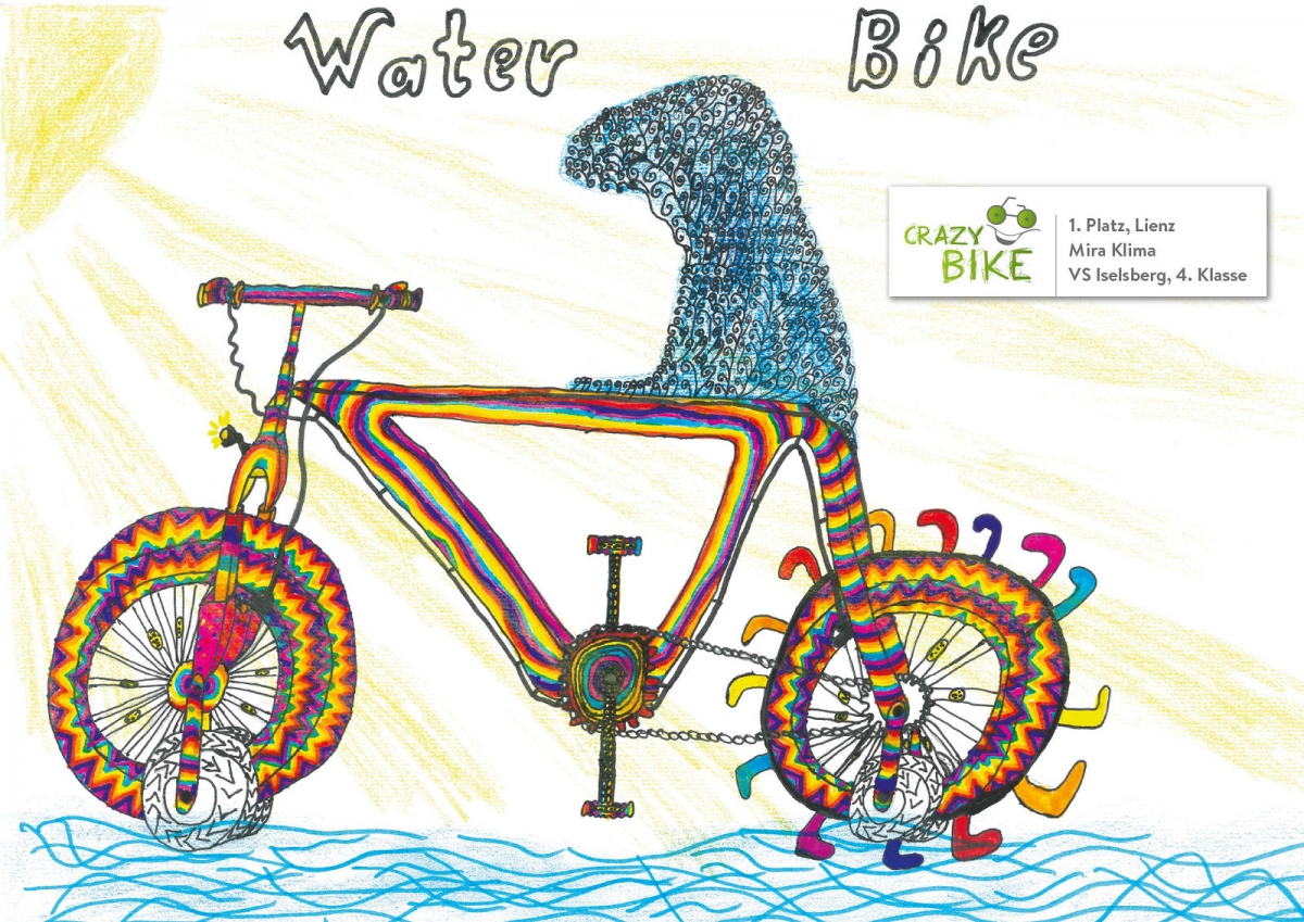 Crazy Bike Malwettbewerb: SiegerInnen stehen fest