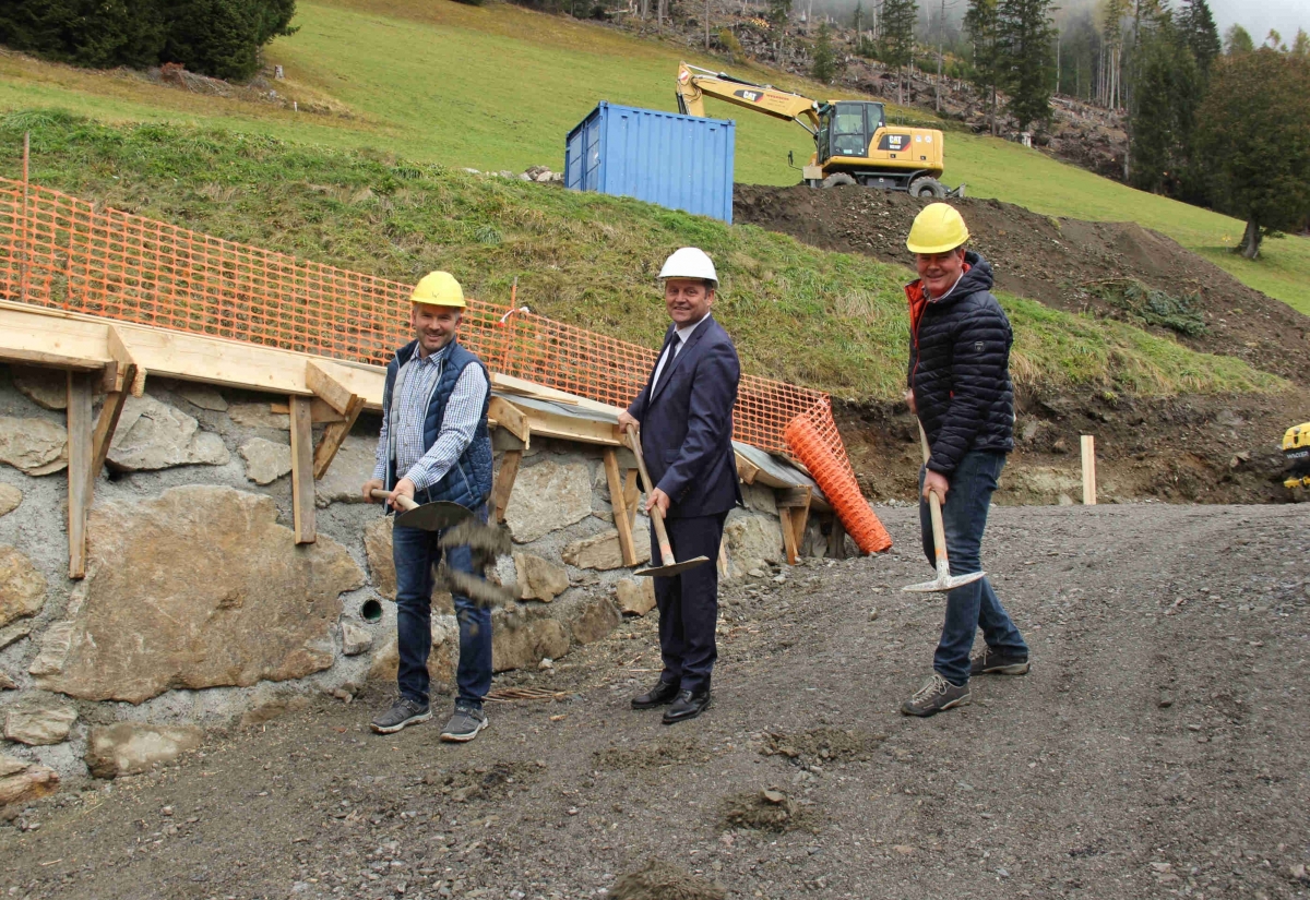 Gemeindestra&szlig;e &bdquo;Innerlerch&ldquo; in Kartitsch wird generalsaniert