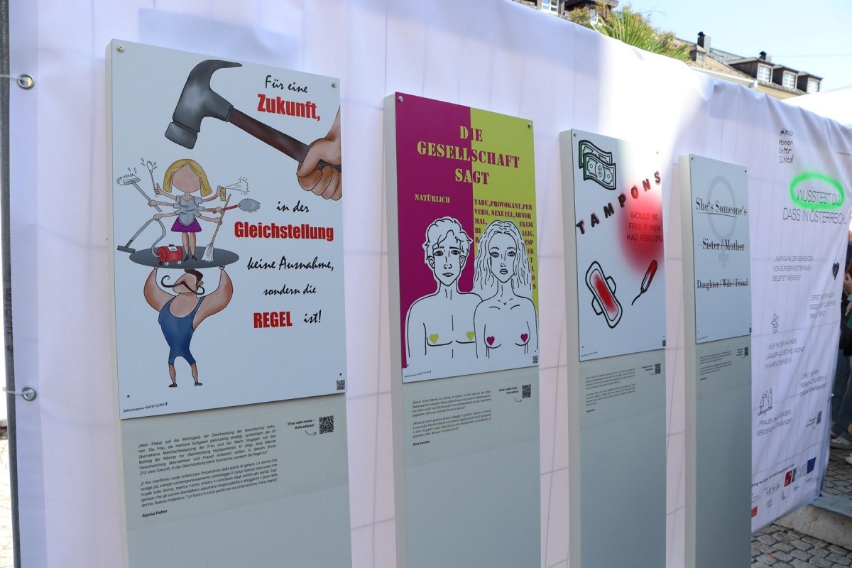 Kunstausstellung f&uuml;r Chancengleichheit in Lienz