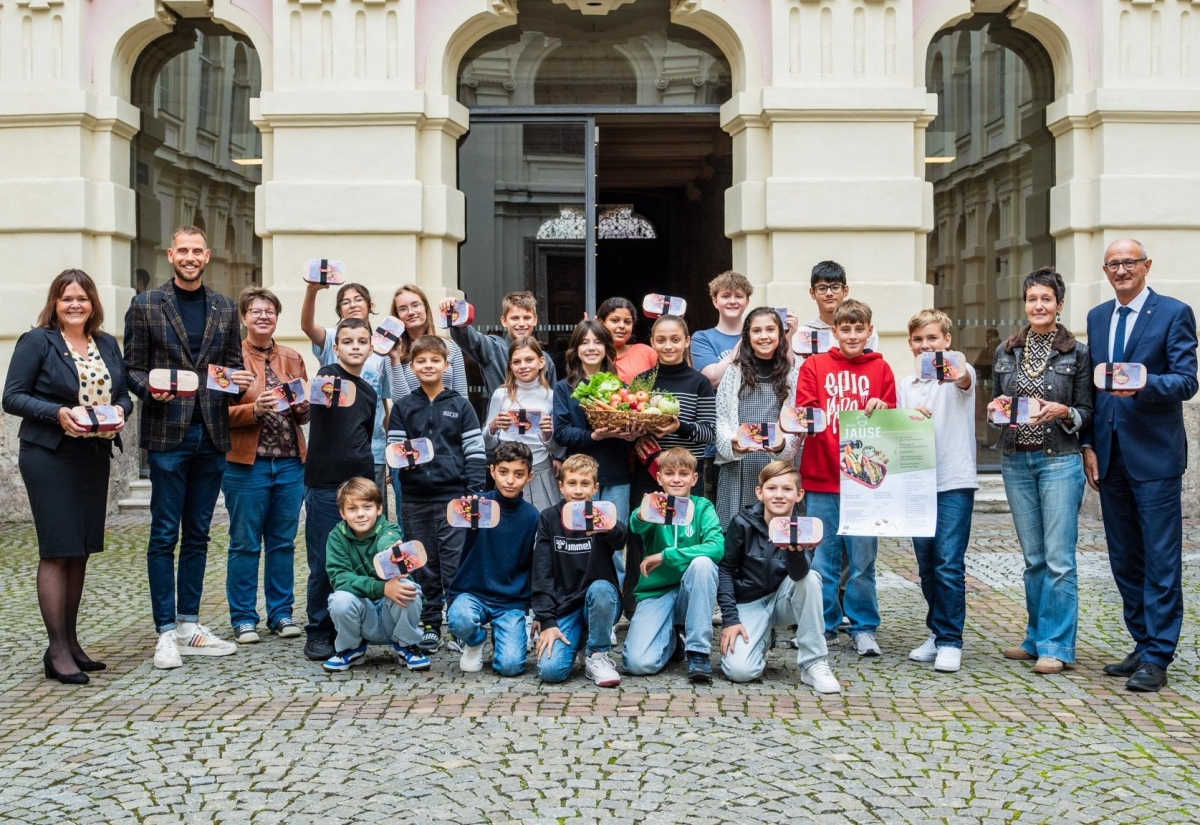 Tirol Jausenbox f&uuml;r gesunde Schuljause