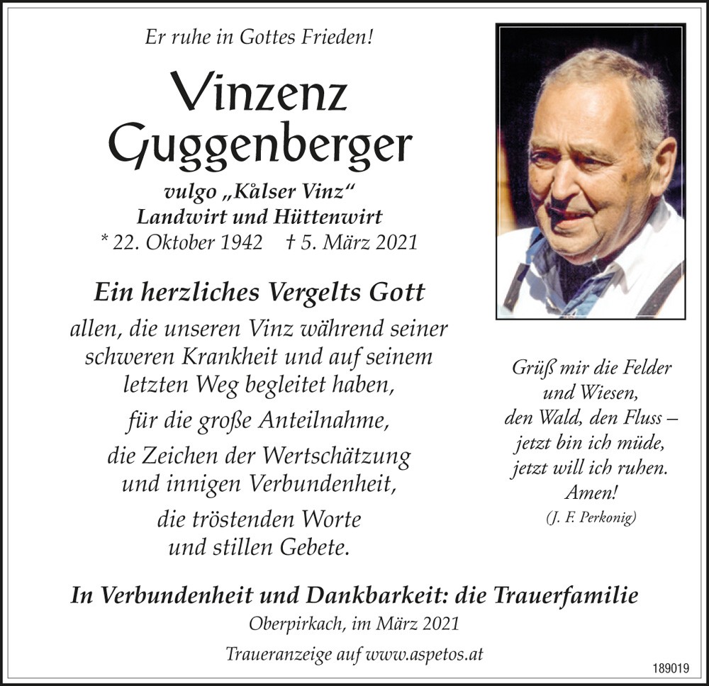 Vinzenz Unterguggenberger