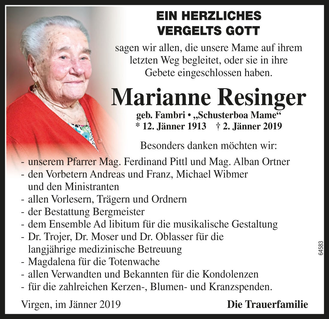 Marianne Resinger