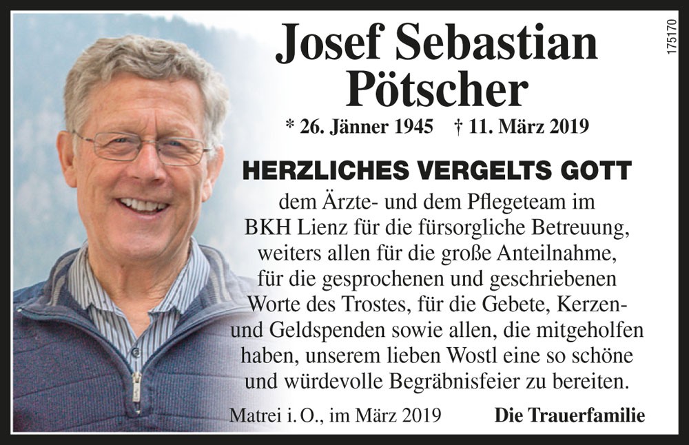 Josef Sebastian P&ouml;tscher