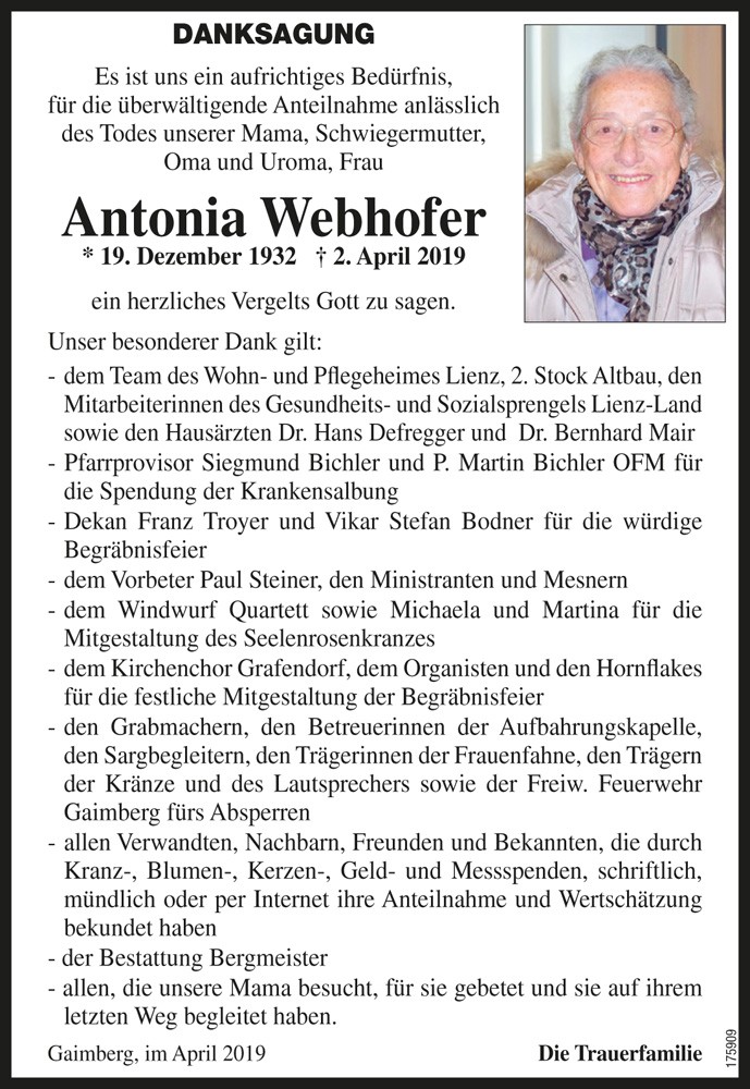 Antonia Webhofer 