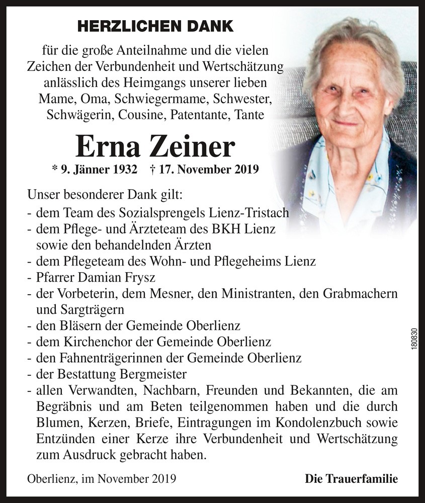 Erna Zeiner