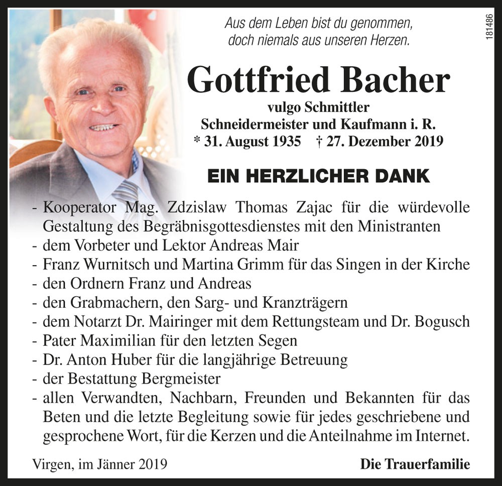 Gottfried Bacher