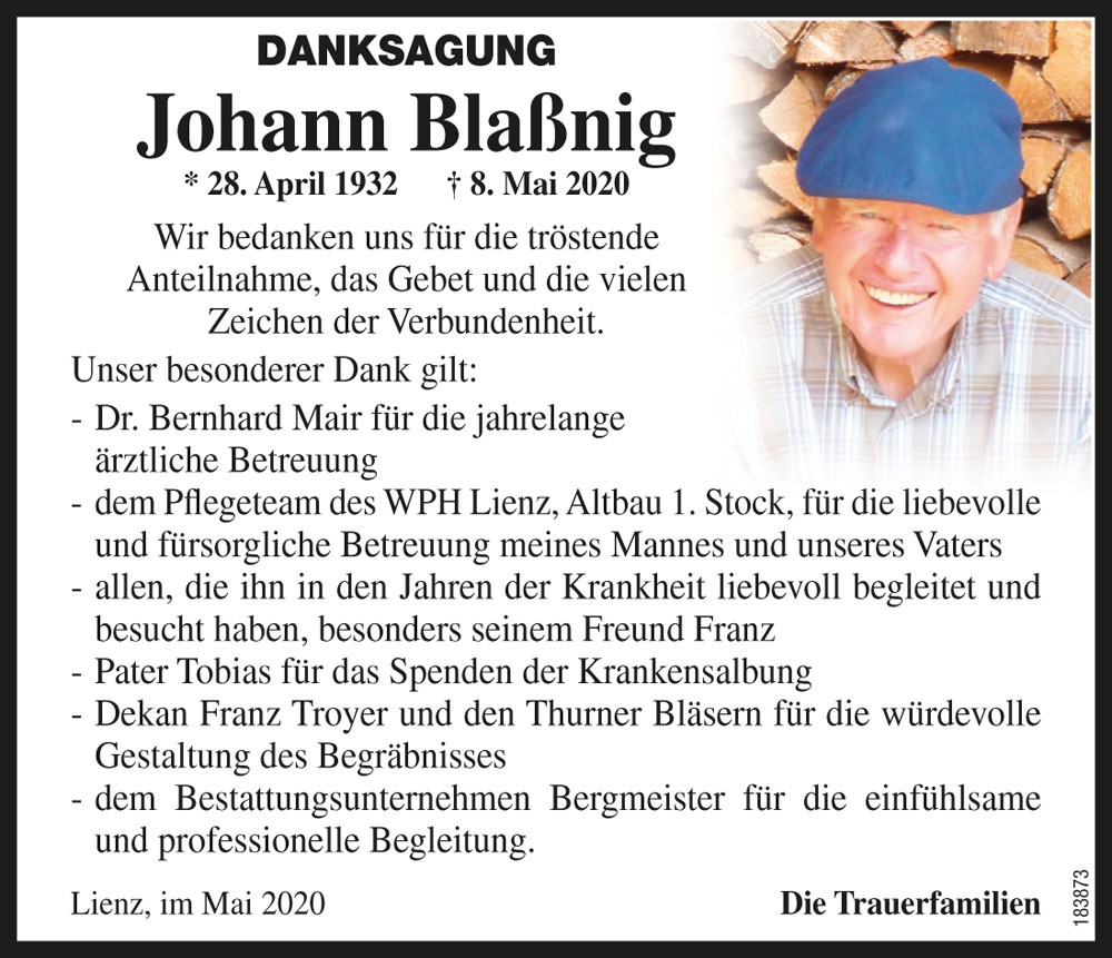 Johann Bla&szlig;nig