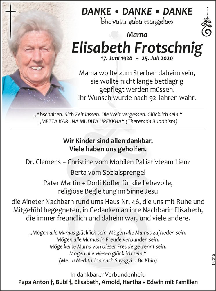 Elisabeth Frotschnig