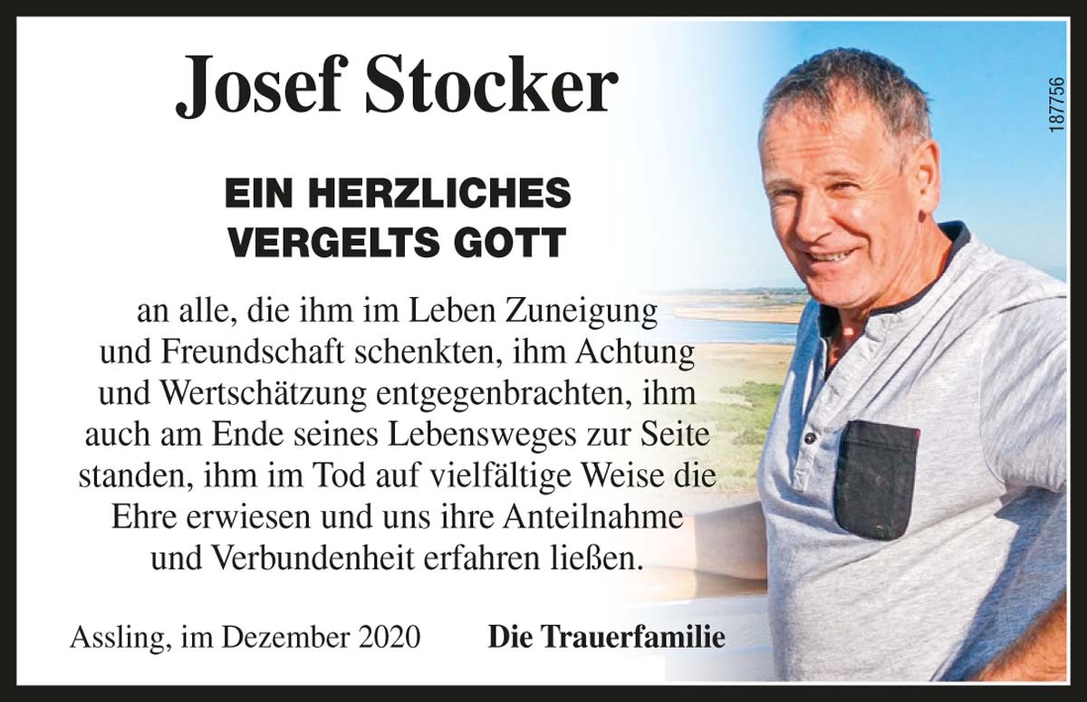 Josef Franz Stocker, vlg. Unterpranter