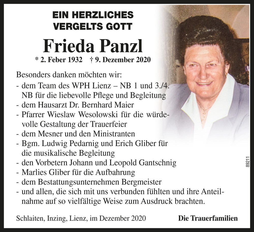 Frieda Panzl