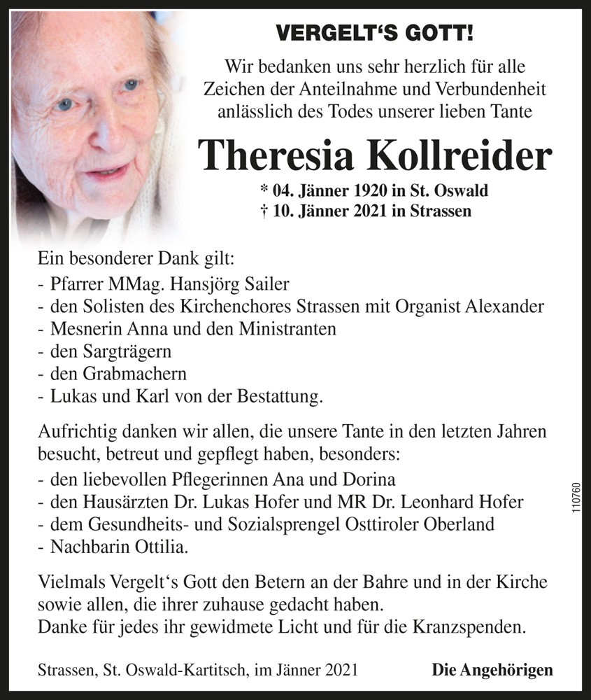 Theresia Kollreider 