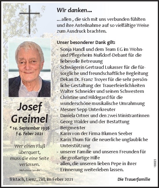 Josef Greimel