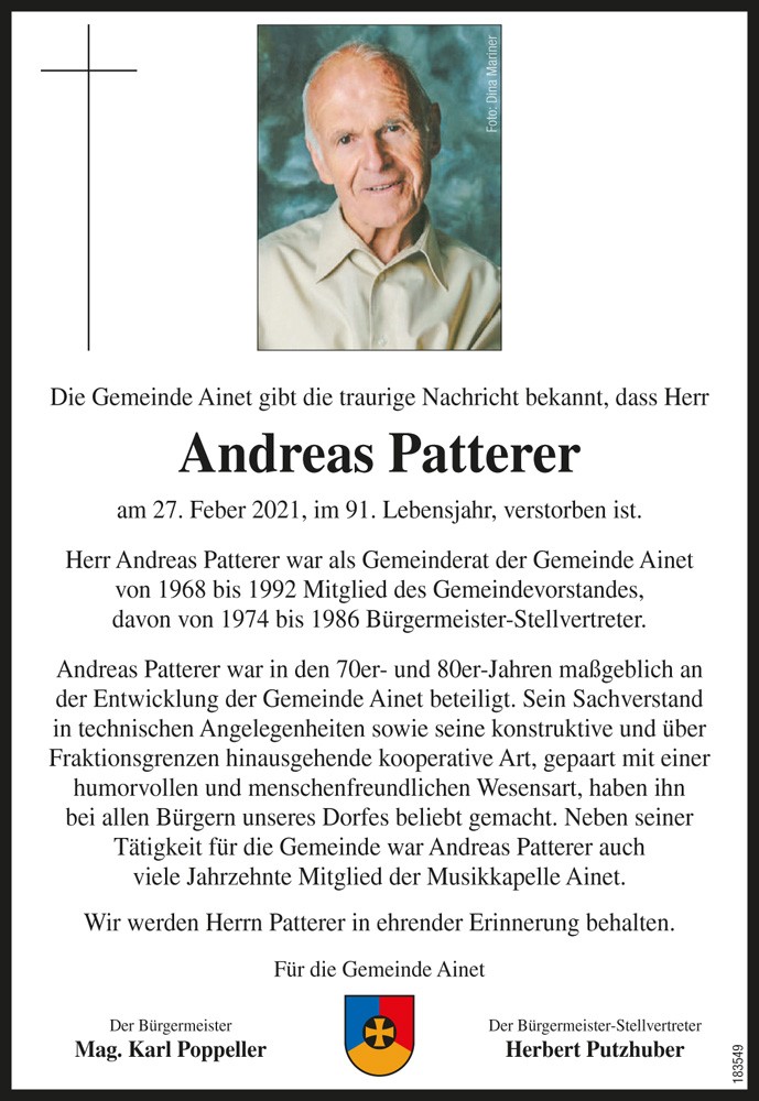 Andreas Patterer 