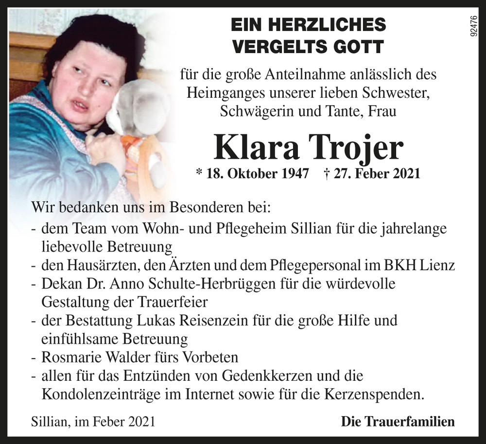 Klara Trojer 