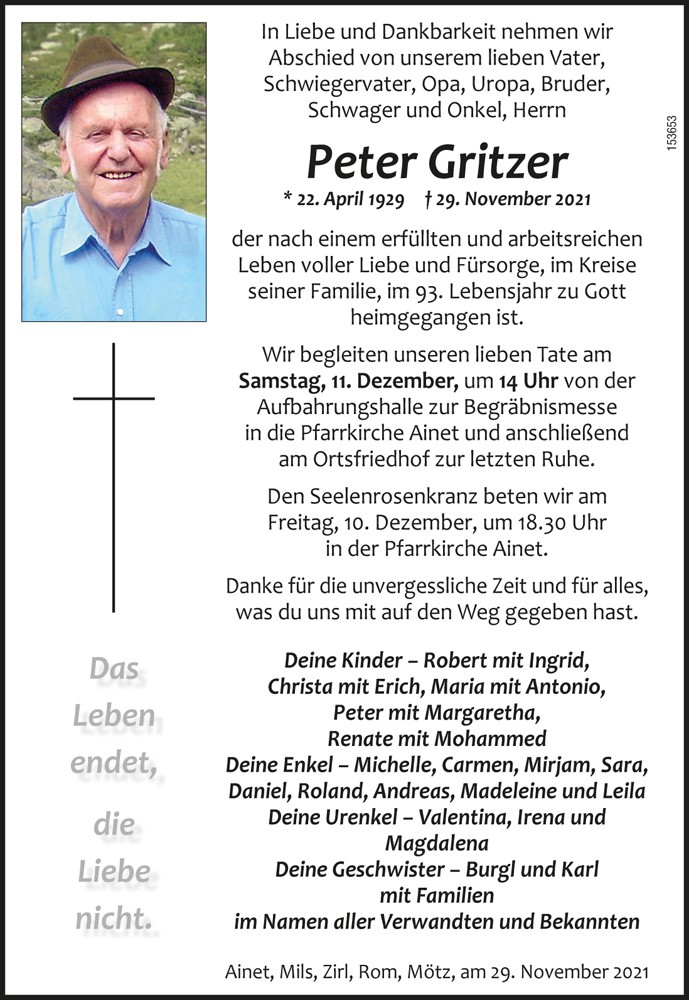 Peter Gritzer