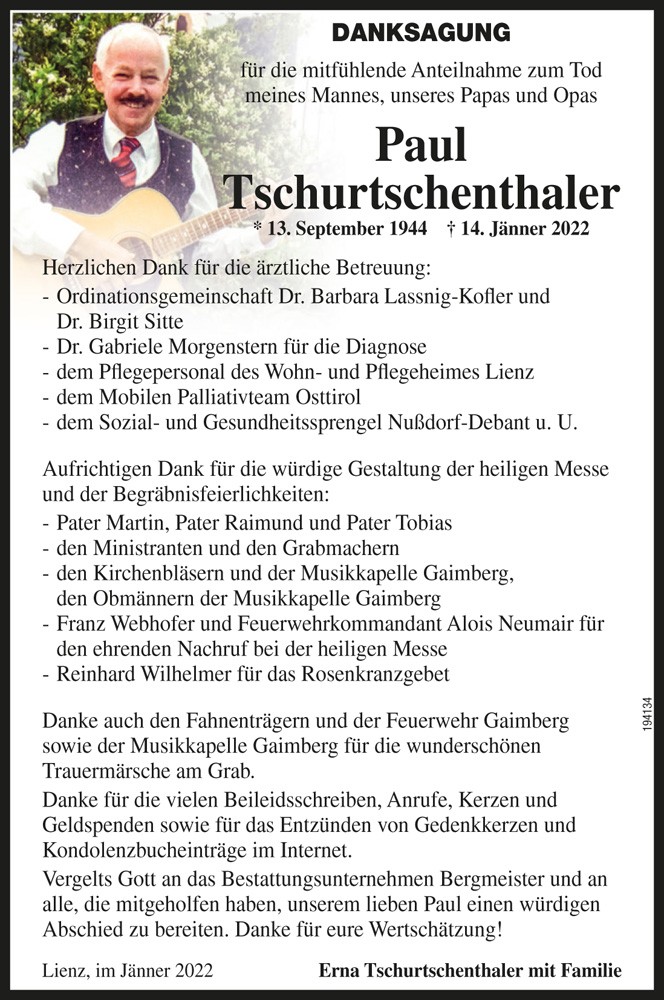 Paul Tschurtschenthaler