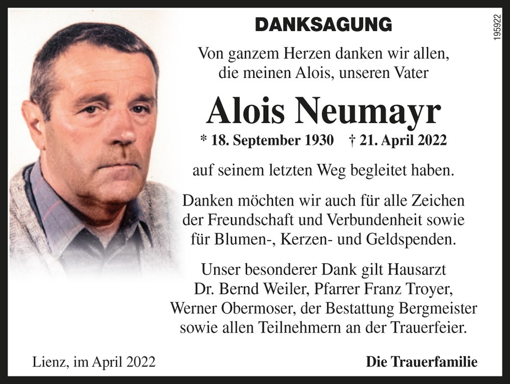 Alois Neumayr