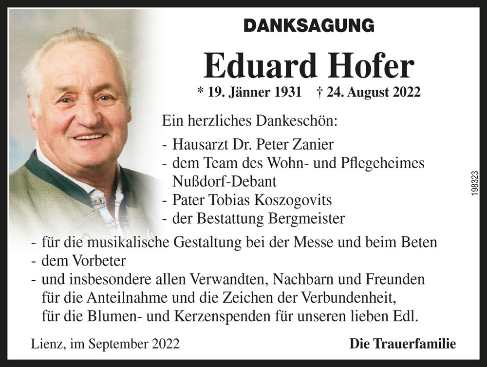 Eduard Hofer 