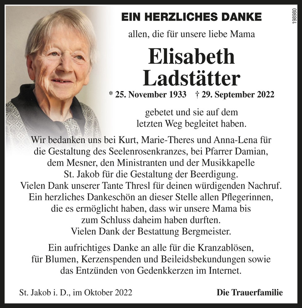 Elisabeth Ladst&auml;tter 