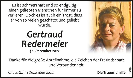 Gertraud Redermeier