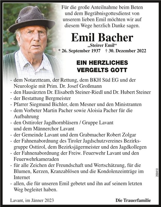 Emil Bacher