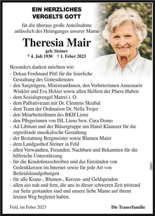 Theresia Mair