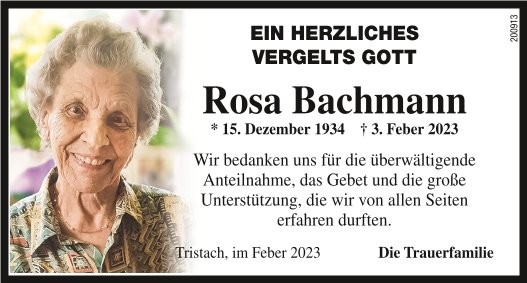 Rosa Bachmann