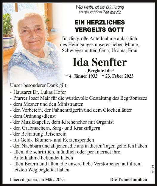Ida Senfter