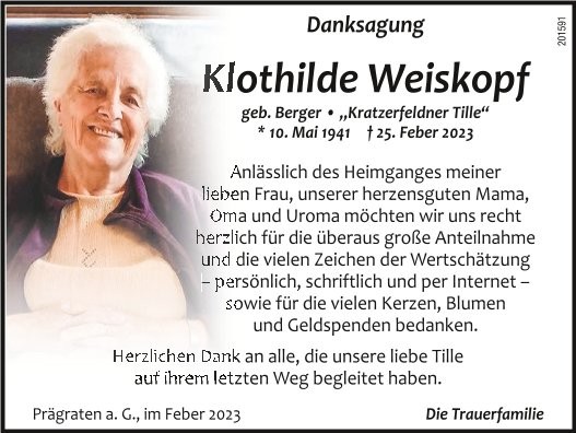 Klothilde Weiskopf