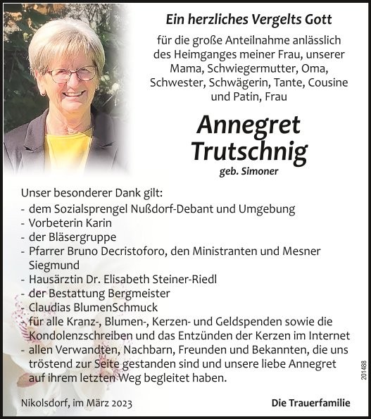Annegret Trutschnig
