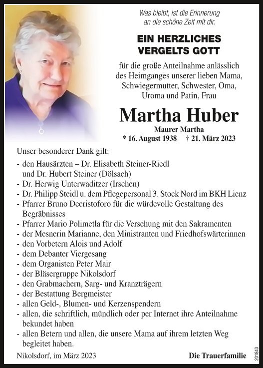 Martha Huber
