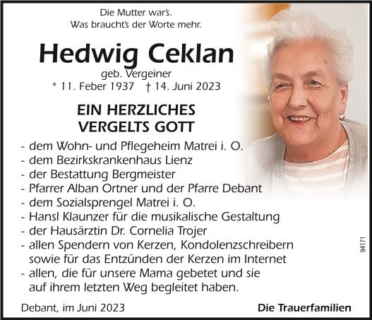 Hedwig Ceklan