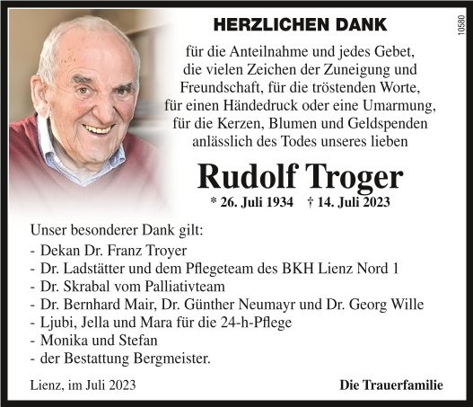 Rudolf Troger