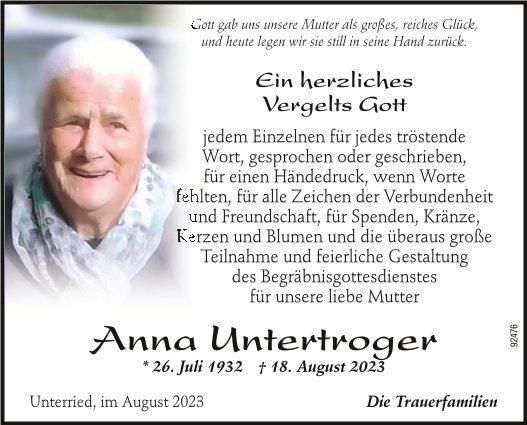 Anna Untertroger
