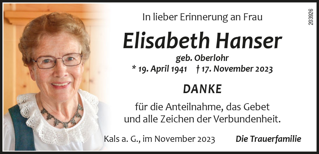 Elisabeth Hanser